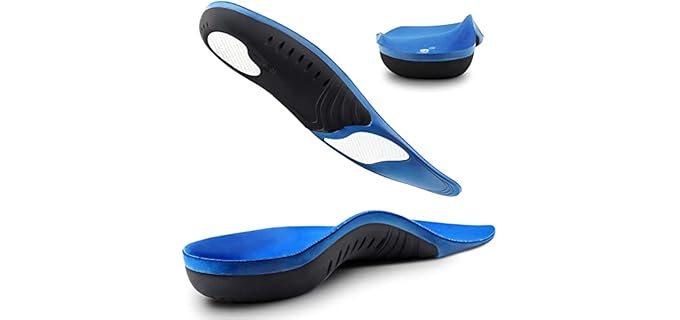 Crinova Unisex Plantar Fasciitis Insoles - Heavy Duty Support