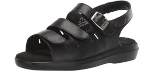 Propét Women's Breeze - Sandals for Heel Spurs