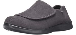 Propet Men's Cush n Foot Corduroy - Slippers for Foot Pain