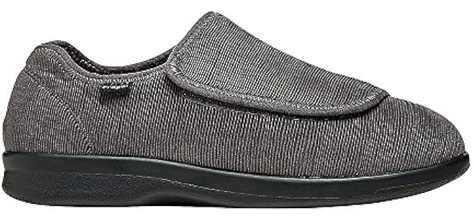 Propet Men's Cush n Foot Corduroy - Slippers for Foot Pain