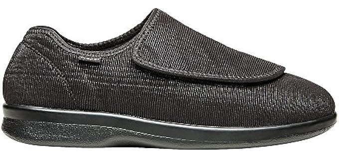 Propet Men's Cush n Foot - Orthopedic Slippers for Knee Pain