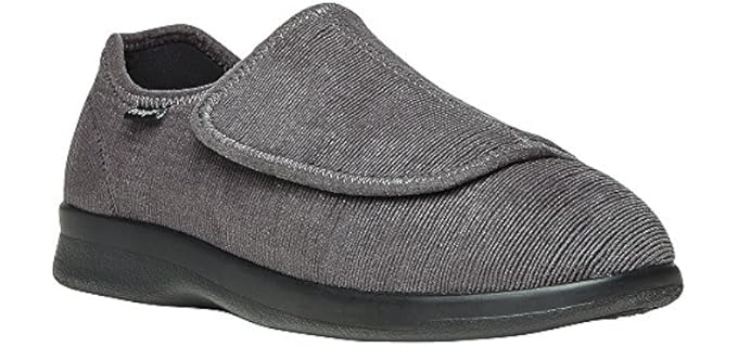 Propet Men's Cush n Foot Corduroy - Slippers for Foot Pain