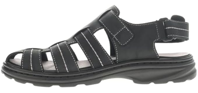 Propét Men's Hunter Fisherman - Sandal for Corns