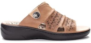 Propét Women's Gertie Slide - Sandals for Wide Feet