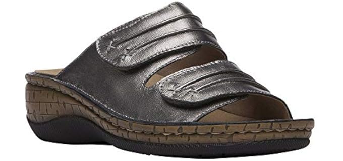 Propet Women's June - Wide Feet Slide Sandals