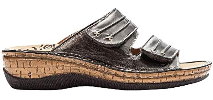 Propet Women's June - Wide Feet Slide Sandals