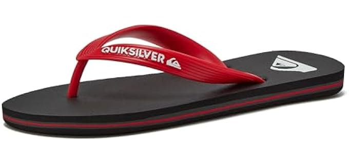 Quicksilver Girl's Molokai - Flip Flops for Kids