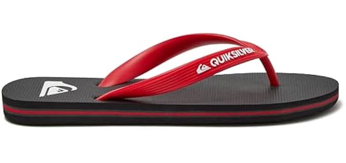 Quicksilver Girl's Molokai - Flip Flops for Kids