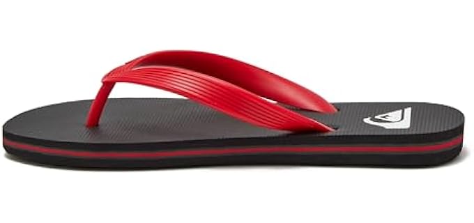 Quicksilver Girl's Molokai - Flip Flops for Kids