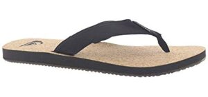 Cushionaire Men's Leah - Cork Flip Flops