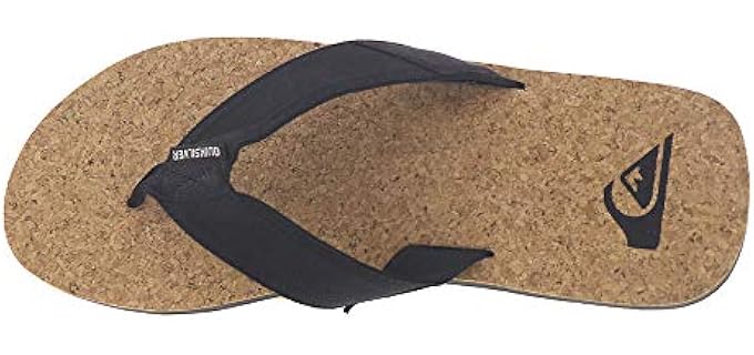 Cushionaire Men's Leah - Cork Flip Flops