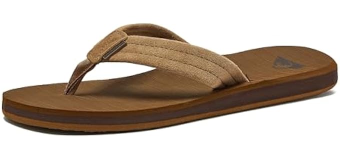 Quicksilver Men's Carver - Cork Flip Flops
