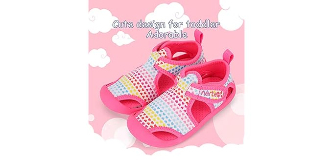 Ranly & Smily Girls's Nerteo - Kids Snorkeling Sandals