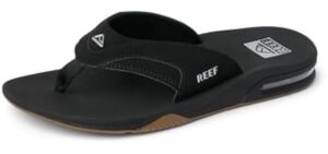 Reef Men's Fanning - Water-Friendly Beach Flip-Flops