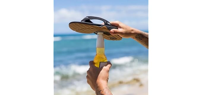 Reef Men's Fanning - Minimalist Design Flip Flop Sandals