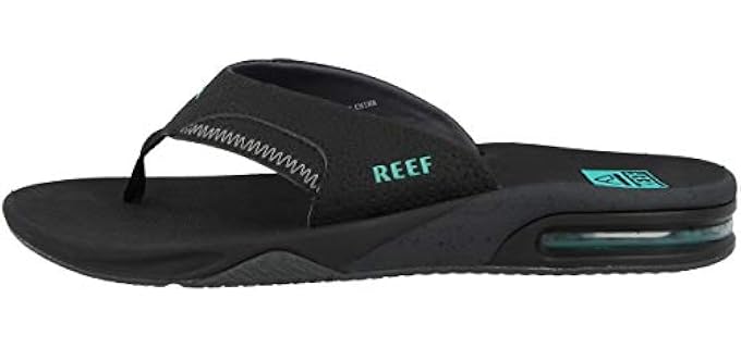 Reef Men's Fanning - Athlete’s Foot Flip-Flops