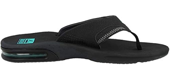 Reef Men's Fanning - Athlete’s Foot Flip-Flops