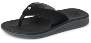 Reef Men's Rover - Flip Flops for Narrow Feet