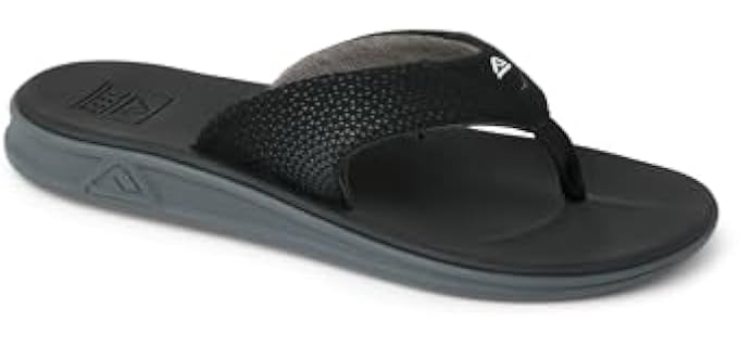 Reef Men's Rover - Flip Flops for Narrow Feet