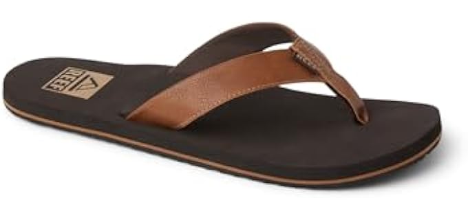 Reef Men's TwinPin - Flip Flop for Narrow Feet