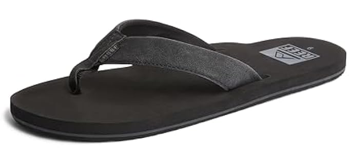 Reef Men's Twinpin - Water-Friendly Beach Flip-Flops