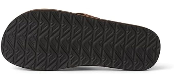 Reef Men's TwinPin - Leather Flip Flops