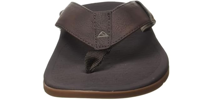 Reef Men's Santa Ana - Comfortable Flip-Flops for Athlete’s Foot