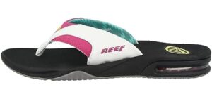 Reef Women's Fanning - Minimalist Design Flip Flop Sandals