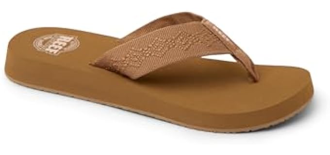 Reef Women's Sandy - Water-Friendly Beach Flip-Flops