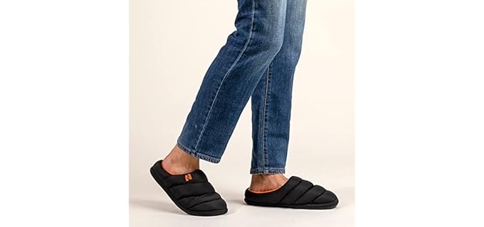 RockDove Men's Campground - Insulated Slippers for Camping