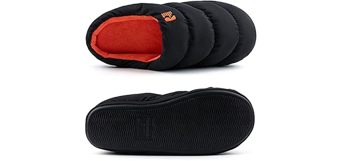 RockDove Men's Campground - Insulated Slippers for Camping