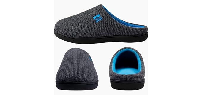 RockDove Men's Two Tone - Foot Corns Slipper
