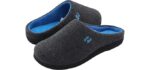 RockDove Women's Original - Memory Foam Slip On Slippers for Diabetics