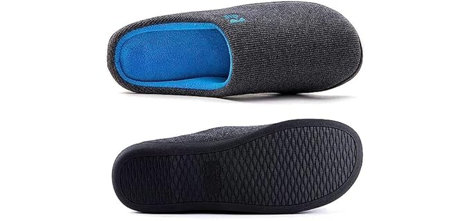 RockDove Women's Original - Memory Foam Slip On Slippers for Diabetics
