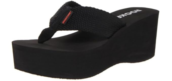 Rocket Dog Women's High - Flip Flops with a Platform