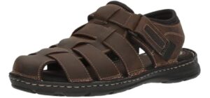 Rockport Men's Darwyn - Elegant Sandal for Heel Pain