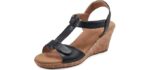 Rockport Women's Blanca - T-Strap Sandal for Bunions