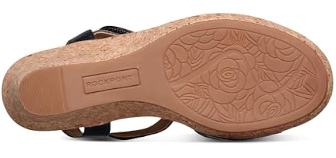 Rockport Women's Blanca - T-Strap Sandal for Bunions