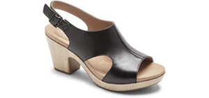 Rockport Women's Vivianne - Leather Dress  Sandal