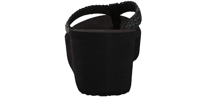 Roxy Women's Mellie - High Heel Flip Flops