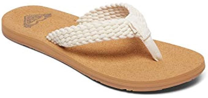 Roxy Women's Beach - Classic Cork Flip Flops