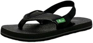 Sanuk Boy's Root Beer - Flip Flops for Kids