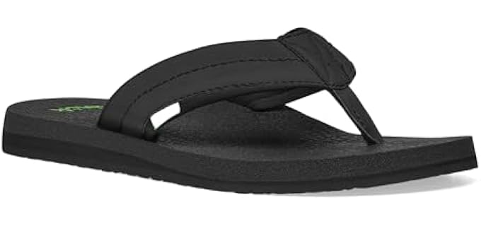 Sanuk Men's Beer Cosy - Minimalist Flip Flop Sandal