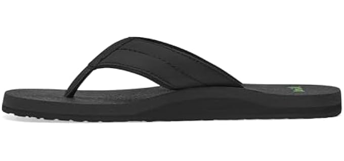 Sanuk Men's Beer Cosy - Minimalist Flip Flop Sandal