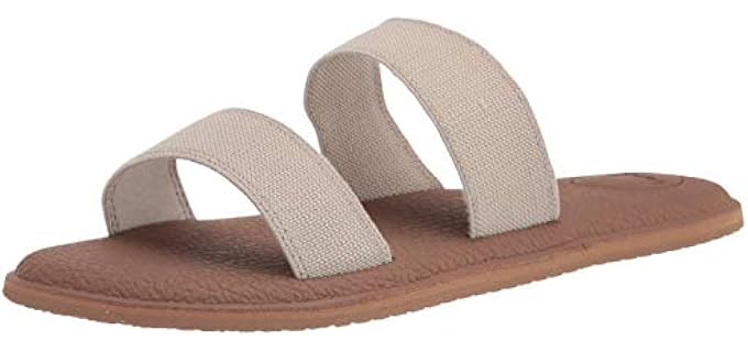 Sanuk Women's Gora - Yoga Slide Sandals