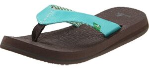 Sanuk Women's Yoga Mat - Minimalist Flip Flop Sandal