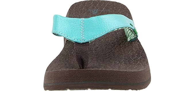 Sanuk Women's Yoga Mat - Minimalist Flip Flop Sandal