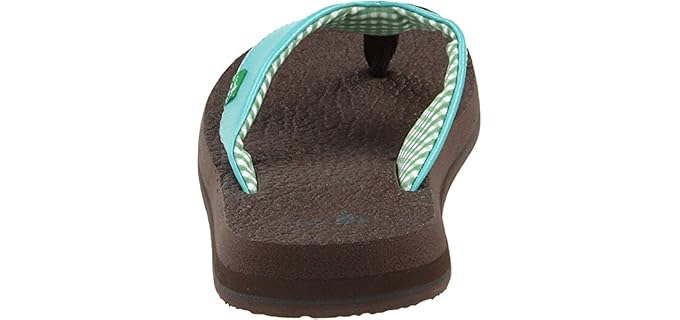 Sanuk Women's Yoga Mat - Minimalist Flip Flop Sandal
