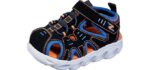 Skechers Boys's Hypno-Splash - Sandal for Toddlers