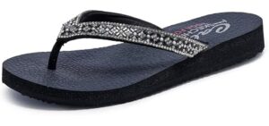 Skechers Women's Cali Meditation - Sandals for Plantar Fasciitis Relief